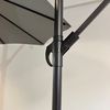 cumpără Umbrelă de gradină Hydro S 0431102, suspendată, Antracit în Chișinău 