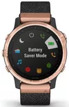 купить Смарт часы Garmin fenix 6S Pro Sapphire editions Rose gold-tone with heathered black nylon band в Кишинёве 