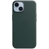 cumpără Husă pentru smartphone Apple iPhone 14 Leather Case with MagSafe, Forest Green MPP53 în Chișinău 