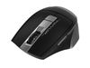 Wireless Mouse A4Tech FB35, Optical, 1000-2000 dpi, 6 buttons, Ergonomic, 1xAA, BT+2.4Ghz, Grey, USB 