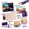cumpără Set de creație Okto 10001 Tablou 3D cu plastilină ușoară 30x40сm, Câmpuri de flori din Olanda în Chișinău 