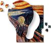 cumpără Puzzle Trefl 20252 Puzzles 200 Wooden Puzzles: The Scream - Edvard Munch în Chișinău 