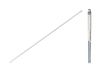 Tijă glisantă pentru perdea Tendance 110-200cm albă, aluminiu