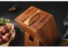 купить Аксессуар для кухни Takumi Suport pt cutite Knife Holder Walnut Wood 6 Slot в Кишинёве 