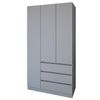 купить Шкаф Smartex (15873) N15 120cm Grafit в Кишинёве 