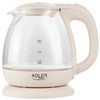 cumpără Fierbător de apă Adler AD 1283 Glass Сream în Chișinău 