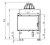 Каминная топка  HOXTER ECKA 67/45/51 L/R (левосторонняя/правосторонняя)