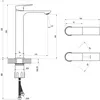 cumpără Baterie lavoar Ravak Baterie lavoar Plan 300mm chrome PN 015.00CR (X070507) în Chișinău 