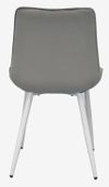 купить Комплект стол и стулья Evelin di Costacurta стол DT-402-5Wh + 4 стула YTC-055Wh, BLU-13 Light grey в Кишинёве 
