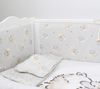 купить Детское постельное белье PernaMea Set lenjerie 8 piese Teddy love Grey (PM.100262/11) в Кишинёве 