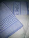 Prosop de baie 81*160 Recițkii textil, Belarus (albastru) 