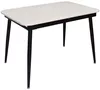 купить Комплект стол и стулья Evelin di Costacurta cтол DT-531R B + 6 стульев YTC-080B Bluvel-14 (Dark grey) в Кишинёве 