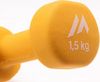 купить Гантель Martes Sport 535002 Gantere Dynamos 1.5kg Yellow в Кишинёве 