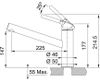 купить Смеситель кухонный Franke 115.0623.135 Orbit Avena в Кишинёве 