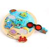 Jucarie de lemn Hape & Baby Einstein Submarine Adventure Puzzle™ 