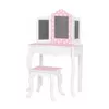 купить Набор детской мебели Chipolino DIWH02501321 столик со стульчиком Cpink Dots в Кишинёве 
