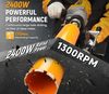 купить Дрель Hoteche P800251 Дрель алмазного сверления 2400W 1/4" 175mm в Кишинёве 
