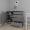 купить Комод Smartex (16069) Т2 80cm Grafit в Кишинёве 