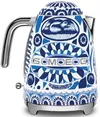 купить Чайник электрический SMEG KLF03DGBEU Blu Mediterraneo Dolce&Gabbana в Кишинёве 