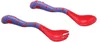 купить Посуда для кормления Nuby ID5256 Набор ложечка и вилка тренировочные в Кишинёве 