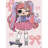 купить Картина по номерам Ideyka (KHO6282) L.O.L. Surprise! Tweens Ali Dance, 30х40 в Кишинёве 