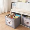 купить Набор детской мебели U-Grow UG-74BEAR BEAR (banca cu spațiu de depozitare pentru jucării și cărți) в Кишинёве 