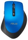 Wireless Mouse Asus WT425, Optical, 1000-1600 dpi, 6 buttons, Ergonomic, Silent, 1xAA, Blue 