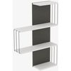 купить Полка декоративная Trendy Cambel-Antracit 64x96x19cm (GTR005247) в Кишинёве 