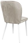 купить Стул Deco Tusk Catifea Camel HLR7+White Legs в Кишинёве 