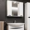 cumpără Oglindă baie Bayro Elara Duo 860x750 белый мат în Chișinău 