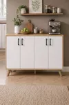 купить Комод Bofigo 12-78-41 Sapphire Oak/White в Кишинёве 