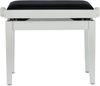 купить Аксессуар для музыкальных инструментов GEWA Bench Deluxe White matt Seat black - 130020 в Кишинёве 