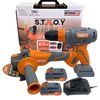 cumpără Set de scule electrice Technoworker Set instrumente pe acumulator STROY 2buc (VOR83300) în Chișinău 
