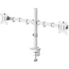 cumpără Accesoriu PC Hama 220904 Monitor Mount, 2 Monitors, Height-adjustable, Swivel/Tilt, 13" - 35 în Chișinău 
