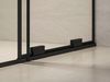 купить Перегородка для душевой кабины Ravak Shower door Roll 100x195 Black transparent RODP2-100 (X08VA0300Z1) в Кишинёве 