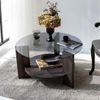 купить Журнальный столик Trendy Mondo, Gri inchis 75x40x75cm в Кишинёве 