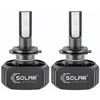 купить Автомобильная лампа Solar H7 12/24V 6000K 5000Lm 40W CSP1860 2шт в Кишинёве 