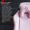 купить Офисное кресло Arozzi Vernazza SuperSoft Fabric, Pink в Кишинёве 