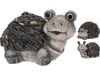 Статуэтка "Черепаха, улитка, еж" 21X16X13.5cm, серый