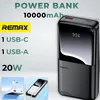 cumpără Acumulator extern USB (Powerbank) Remax RPP-679 10KmAh PD+QC 20W+22,5W Black în Chișinău 