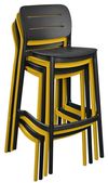 купить Барный стул Deco Helix Yellow в Кишинёве 
