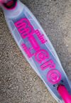 купить Самокат Micro MMD203 Mini Deluxe Flux LED Neon Pink в Кишинёве 