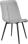 cumpără Scaun Deco Capella Grey+Black legs HLR20 în Chișinău 