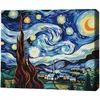 купить Картина по номерам BrushMe RMG0030FC 30x40 см (без упаковки) Звездная ночь в Кишинёве 