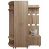 купить Мебель для прихожей Fabrik Home Monica 1620 дуб сонома в Кишинёве 