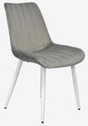 купить Комплект стол и стулья Evelin di Costacurta стол DT-402-5Wh + 4 стула YTC-055Wh, BLU-13 Light grey в Кишинёве 