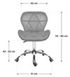 купить Офисное кресло Mark Adler Future 3.0 Grey в Кишинёве 
