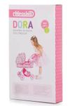 купить Кукла Chipolino Коляска для кукол Dora butterflies KZKDR02401BU в Кишинёве 