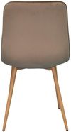 cumpără Scaun Evelin di Costacurta YTC-080Wo, BLUVEL40 (Brown) în Chișinău 