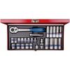 cumpără Set de unelte de mână King Tony Set chei tubulare 3027MR 3/8", 12 puncte, accesorii, 26 buc. în Chișinău 